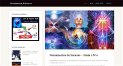 Desktop Screenshot of pensamentosdosucesso.com